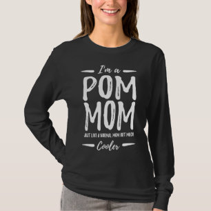Camiseta Cachorro Pom legal Mãe Engraçado Cão Pomerano