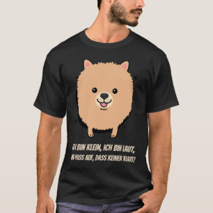 Camiseta Cachorro Pomeraniano Cachorro Cachorro Cachorro
