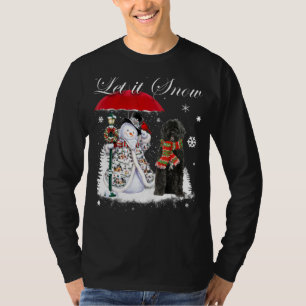 Camiseta Cachorro Português Papai noel Natal Snowman Xmas