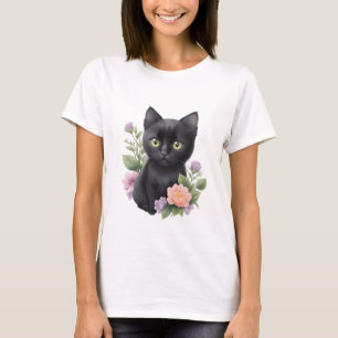 Camiseta Cachorro Preto Cachoroso