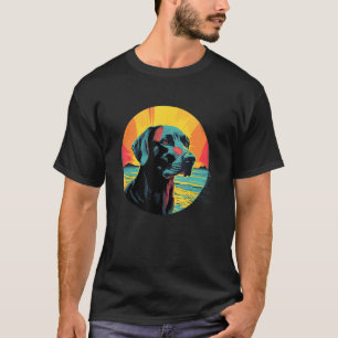 Camiseta Cachorro Preto Labrador Preto, Gato-Pãozinho