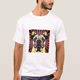 Camiseta cachorro Pug