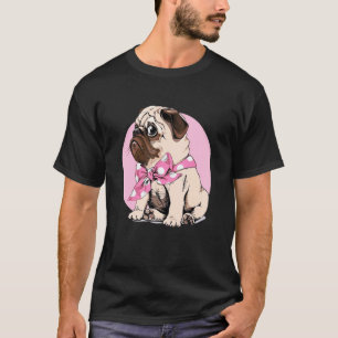 Camiseta Cachorro Pug Bebê Fofo Amor r Pai Mãe Menino Menin