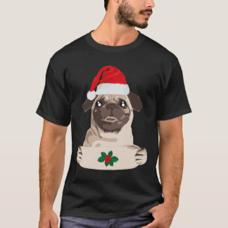 Camiseta cachorro pug fofo clássico 38