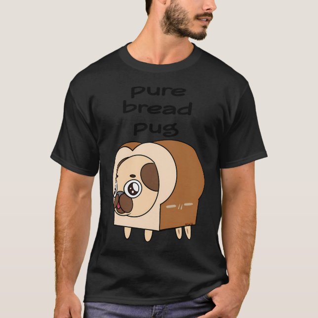 Camiseta Cachorro Pug Fofo e Gorducho (Frente)