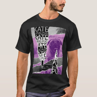 Camiseta Cachorro Pug Skatista
