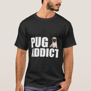 Camiseta Cachorro Pug - Viciado em Pug Essencial 874