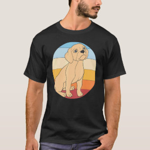 Camiseta Cachorro Puggle Fofo Dono de Pet Animal Retro Pugg