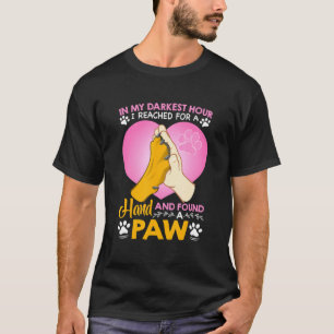 Camiseta Cachorro Que Alcancei Por Uma Mão E Encontrei Uma