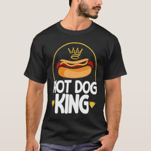 Camiseta Cachorro Quente Adulto Rei do Cachorro Quente