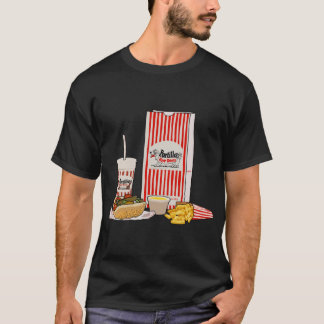 Camiseta Cachorro-quente ao estilo de Chicago amigo