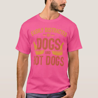 Camiseta Cachorro Quente Cachorro Adulto Refletor Facilment