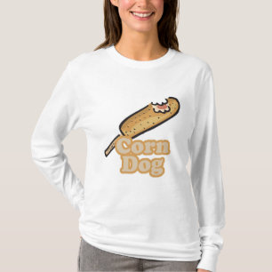 Camiseta cachorro-quente de milho