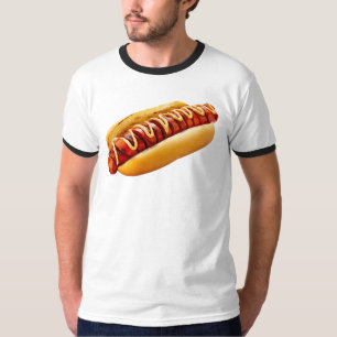 Camiseta Cachorro-quente do SlipperyJoe's com vibe de churr