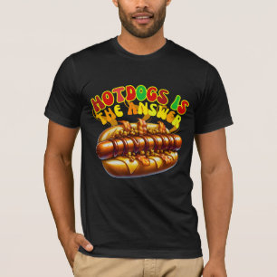 Camiseta cachorro quente é a resposta