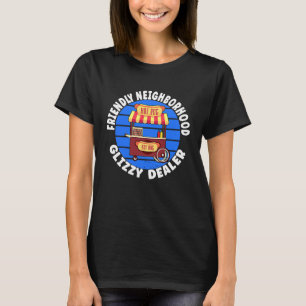 Camiseta Cachorro Quente é Amigável Vizinho Glizzy Dealer