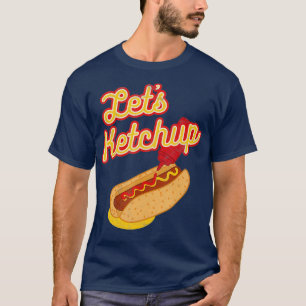 Camiseta Cachorro Quente Engraçado Wiener Bun Pun Deixa Ke