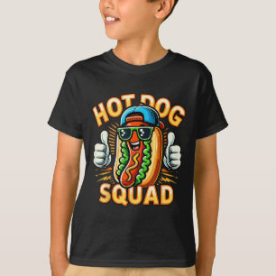 Camiseta Cachorro Quente Esquadrão Quente Engraçado Equipe
