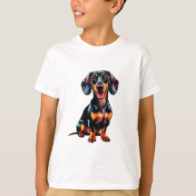 Cachorro-quente Fofo Cartoonista Presente para Ama
