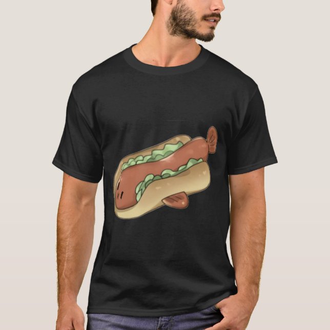 Camiseta Cachorro Quente Peixe (Frente)
