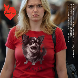 Camiseta Cachorro-Quente Rabugento - Engraçado Agressivo Ir