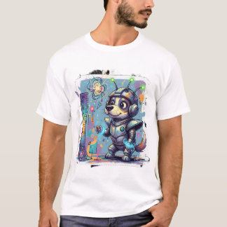Camiseta Cachorro Ranger Cósmico