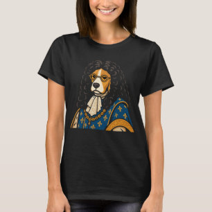 Camiseta Cachorro Real Beagle Sua Majestade Fluidez