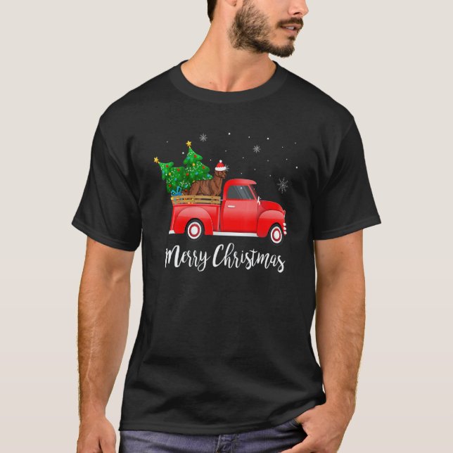 Camiseta Cachorro Retriever da Baía de Chesapeake Engraçado (Frente)