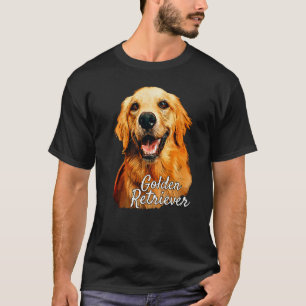 Camiseta Cachorro Retriever Dourado Cachorrinho Dourado Fof