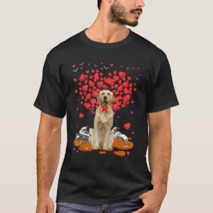 Camiseta Cachorro Retriever Dourado Dia dos Namorados Pai d