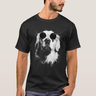 Camiseta Cachorro Retriever Dourado Hipster Estilo Grunge C