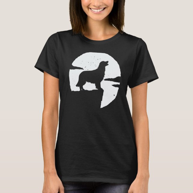 Camiseta Cachorro Retriever Dourado Retro 1 (Frente)