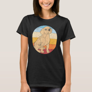 Camiseta Cachorro Retro Animal Fofo Puggle