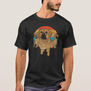 Camiseta Cachorro Retro Puggle