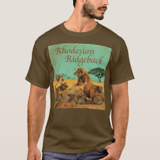 Camiseta Cachorro Ridgeback Rhodesian