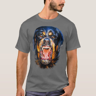 Camiseta Cachorro Rottweiler Vicioso