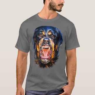 Camiseta Cachorro Rottweiler Vicioso