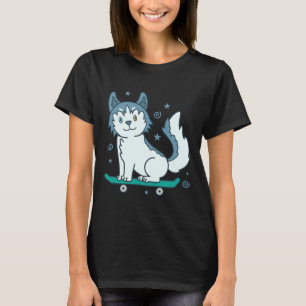 Camiseta Cachorro rouco Adora Skateboard