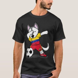 Camiseta Cachorro Rouco Cachorro Venezuela Futebol venezuel