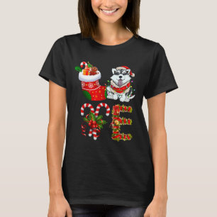 Camiseta Cachorro Rouco de Natal Um Cachorro Engraçado