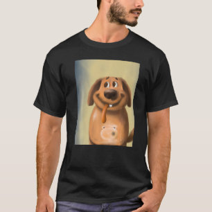 Camiseta Cachorro saindo do cão pateta