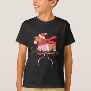 Camiseta Cachorro Salsicha Natal Adorável Antigo Amante de