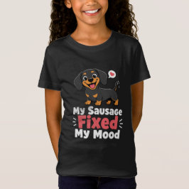 Camiseta Cachorro Salsicha Personalizada Corrigiu