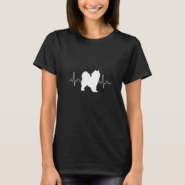 Camiseta Cachorro Samoyed Premium (Frente)