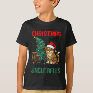 Camiseta Cachorro Sarcástico Natal Srit Ting Jingle Bells H