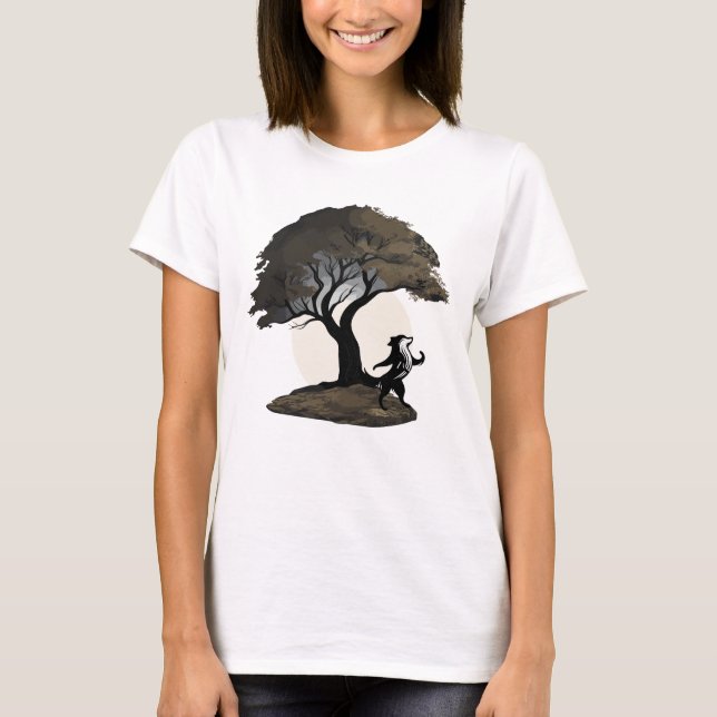 Camiseta Cachorro, Scarlett (Frente)