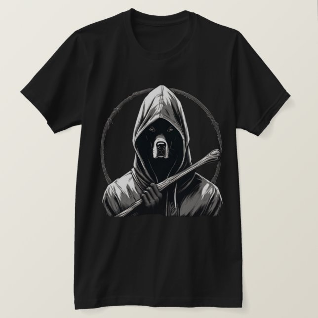 Camiseta Cachorro, senhor do crime (Frente do Design)