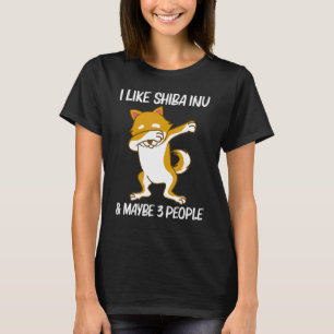 Camiseta Cachorro Shiba Inu Fofo Para Homens Mulheres Raça