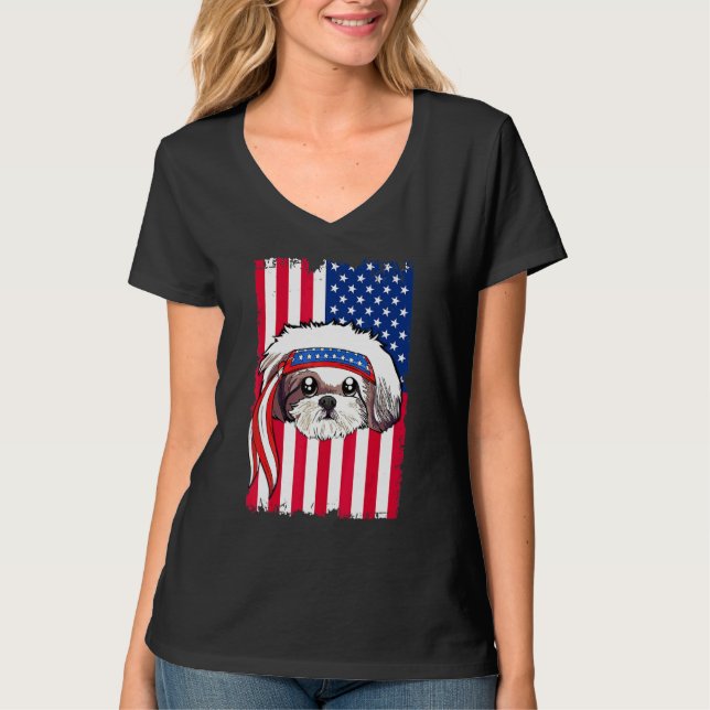Camiseta Cachorro Shid Tzu (Frente)