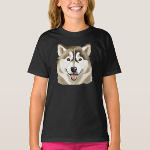 Camiseta Cachorro Siberiano Cachorro Cachorro Cachorro Cach